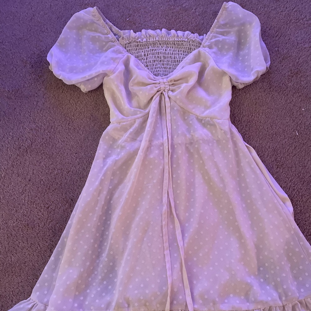 Cream Dress